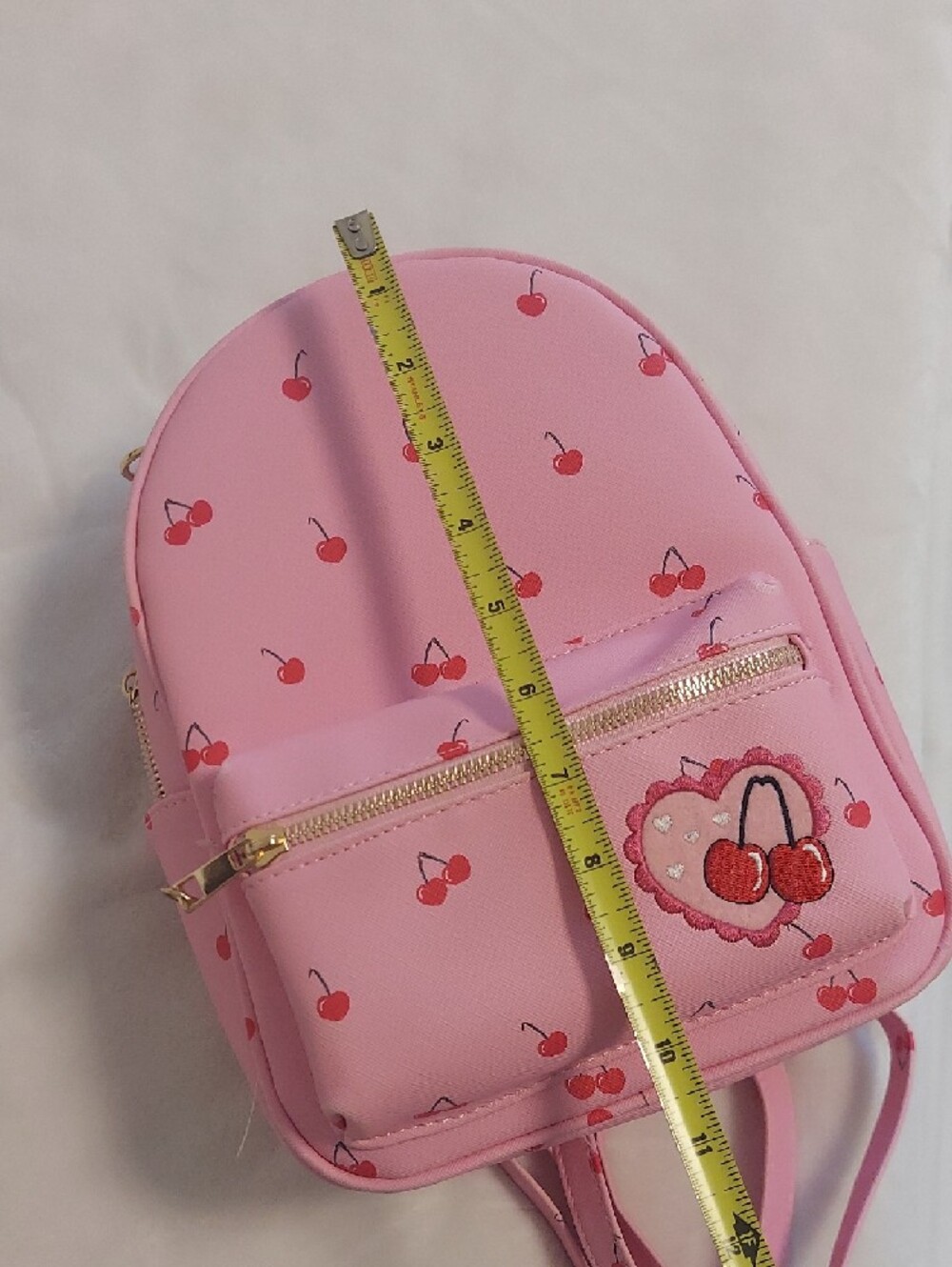 Pink Cherry Mini Backpack - Picture 5 of 9